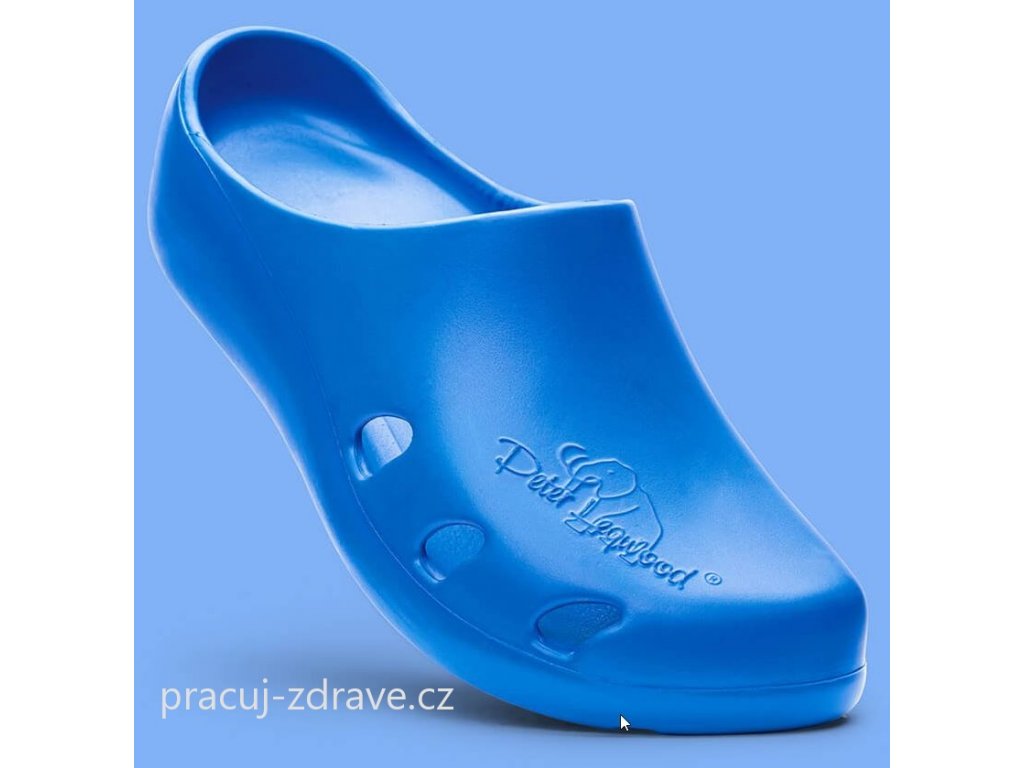 Bull Azzurro - ortopedická uzavřená obuv - barva  modrá