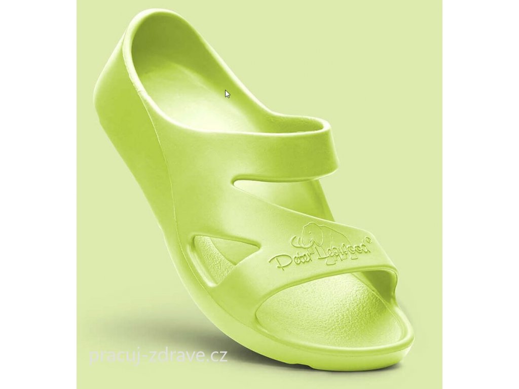 Bubble Verde Acido - dětská zdravotní obuv zelená