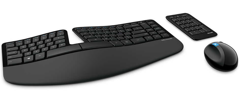 Ergonomická klávesnice Microsoft Sculpt Ergonomic Desktop 