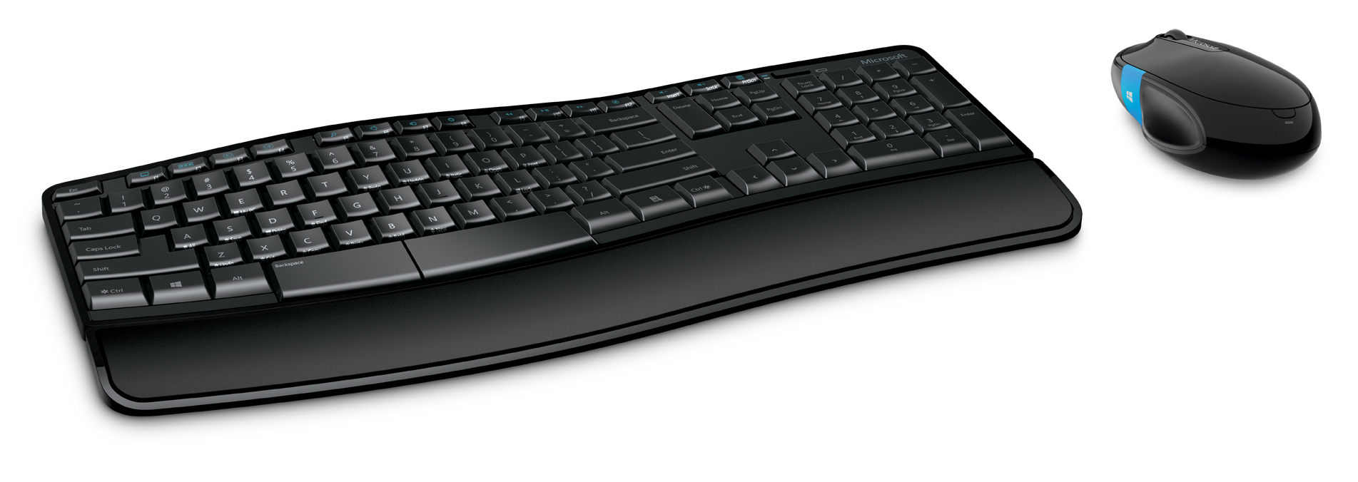 Ergonomická klávesnice Microsoft Sculpt Comfort Desktop Wireless, CZ&SK