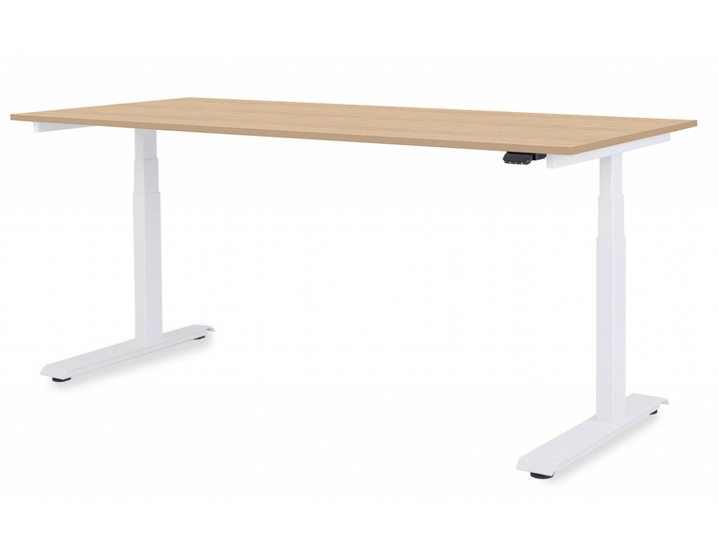 DeskTherapy D6+ Linak výškově stavitelný stůl - 3 segmentový