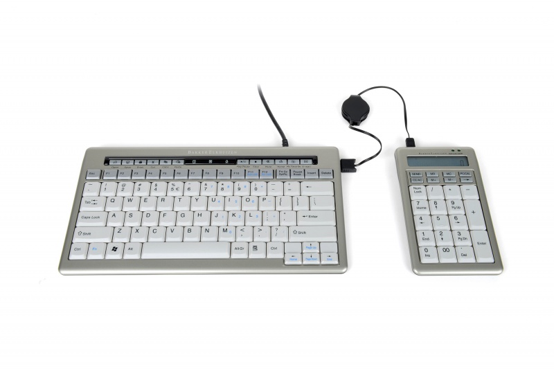 Ergonomická klávesnice S-board 840 Design USB + numerický blok