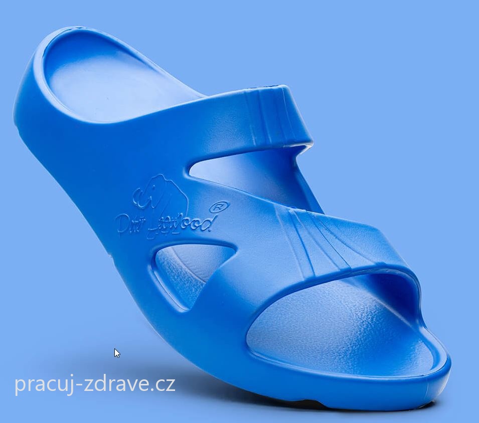 Kong Azzurro - pánská zdravotní pantofle modrá